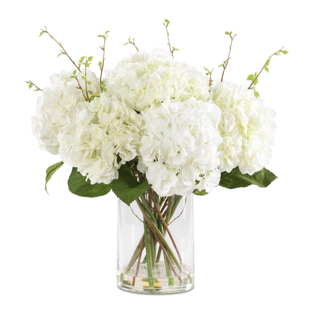 Anastasia Hydrangea Centerpiece - AmericanHomeFurniture