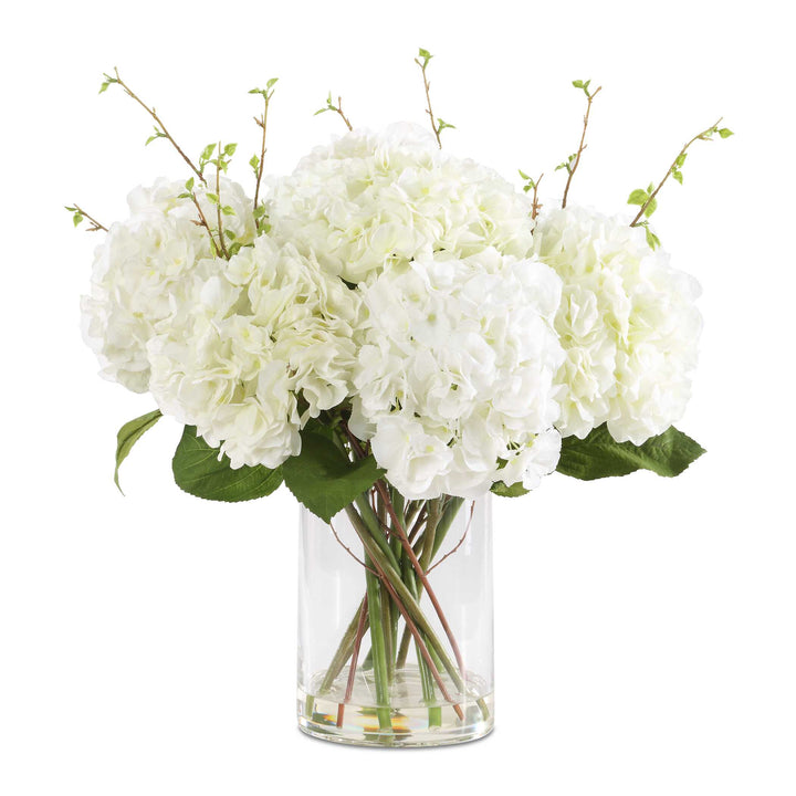 American Home Furniture Uttermost Anastasia Hydrangea Centerpiece