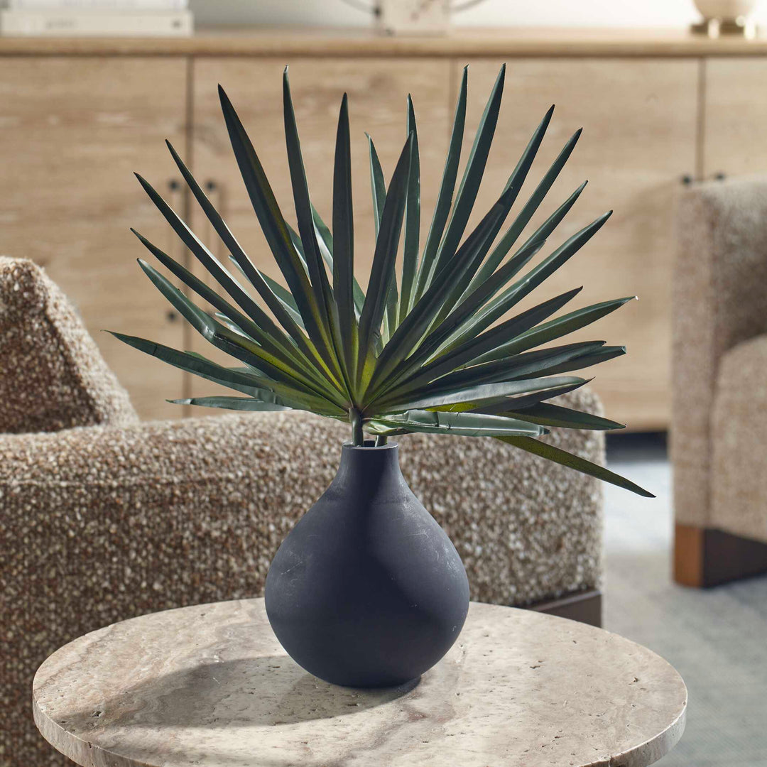 Axis Palm Accent & Vase