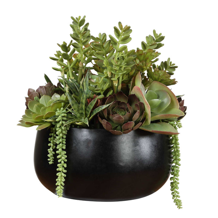 Mico Indoor-Outdoor Succulent Centerpiece