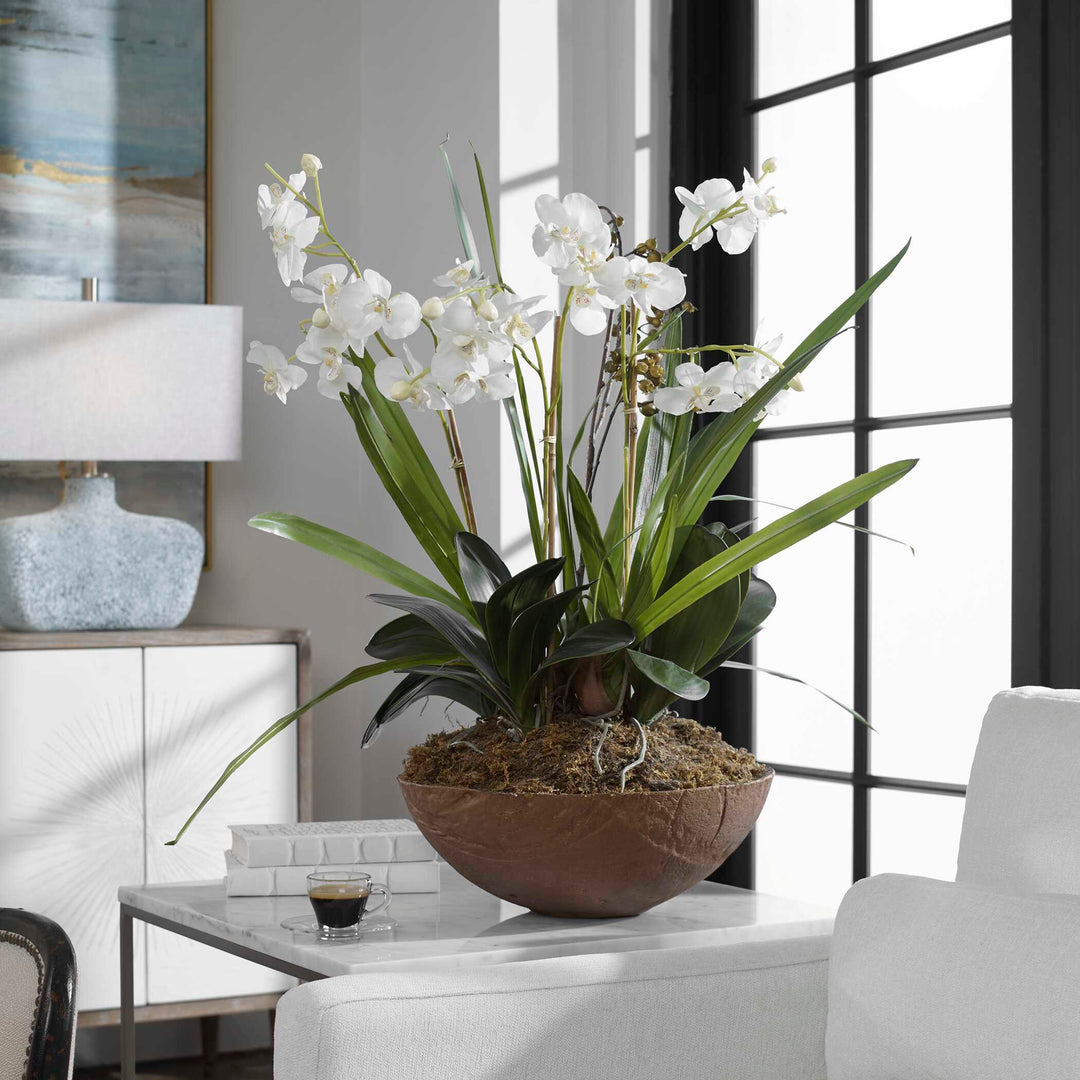 American Home Furniture Uttermost Moth Orchid Planter