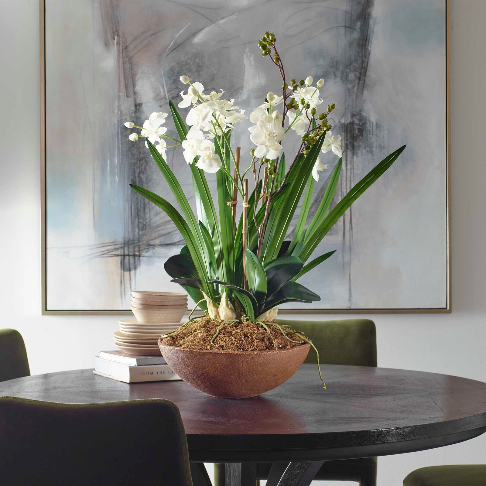American Home Furniture Uttermost Moth Orchid Planter