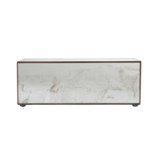 Rectangular Box With Antique Mirror - BOX AM