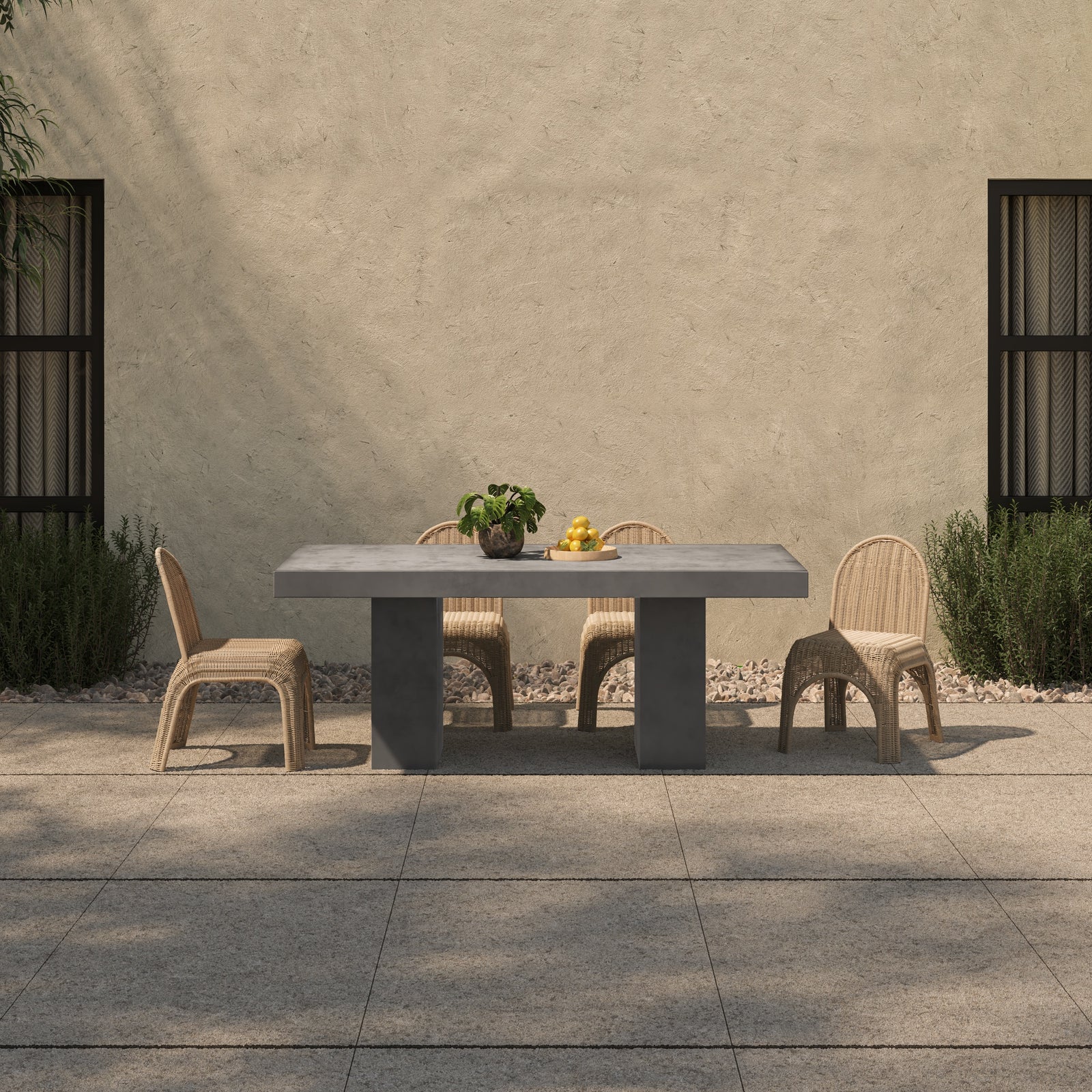 Moe's Home Collection - Antonius Outdoor Dining Table - BQ-1000-25-0 | American Home Furniture