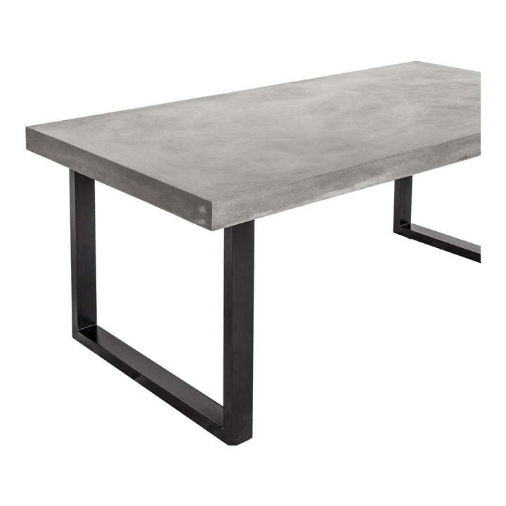 Moe's Home Collection - Jedrik Outdoor Dining Table Large - BQ-1018-25-0 | American Home Furniture