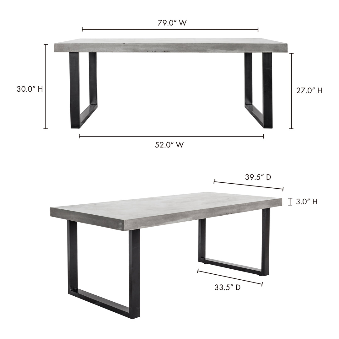 Jedrik Outdoor Dining Table Large