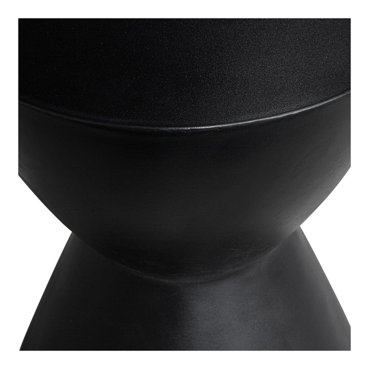 Moe's Home Collection - Hourglass Outdoor Stool Black - BQ-1022-02 | American Home Furniture
