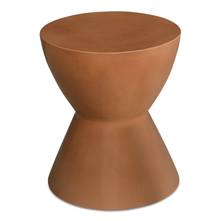 Moe's Home Collection - Hourglass Outdoor Stool Terracotta - BQ-1022-23 | American Home Furniture