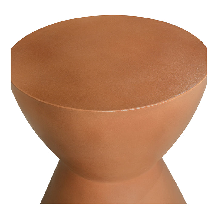 Moe's Home Collection - Hourglass Outdoor Stool Terracotta - BQ-1022-23 | American Home Furniture