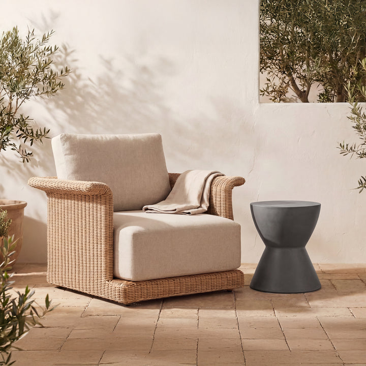 Moe's Home Collection - Hourglass Outdoor Stool - BQ-1022-25 | American Home Furniture