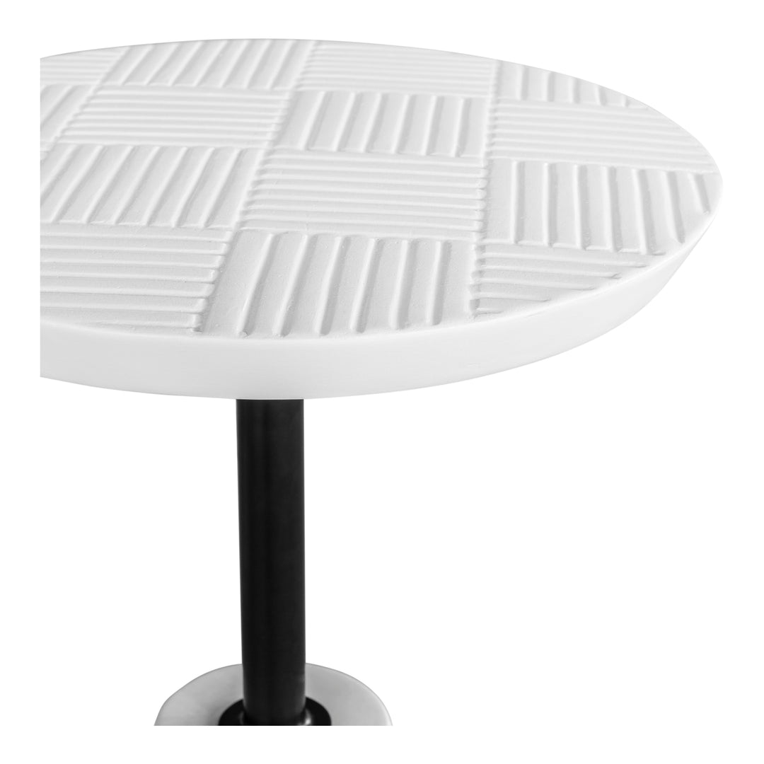 Moe's Home Collection - Foundation Outdoor Accent Table White - BQ-1046-18 | American Home Furniture
