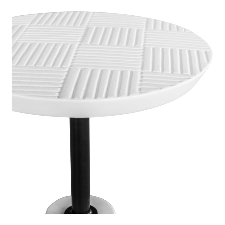 Moe's Home Collection - Foundation Outdoor Accent Table White - BQ-1046-18 | American Home Furniture