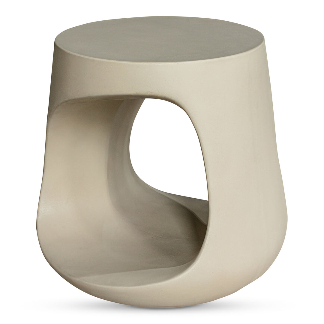 Moe's Home Collection - Rothko Outdoor Stool Cream - BQ-1055-05 | American Home Furniture