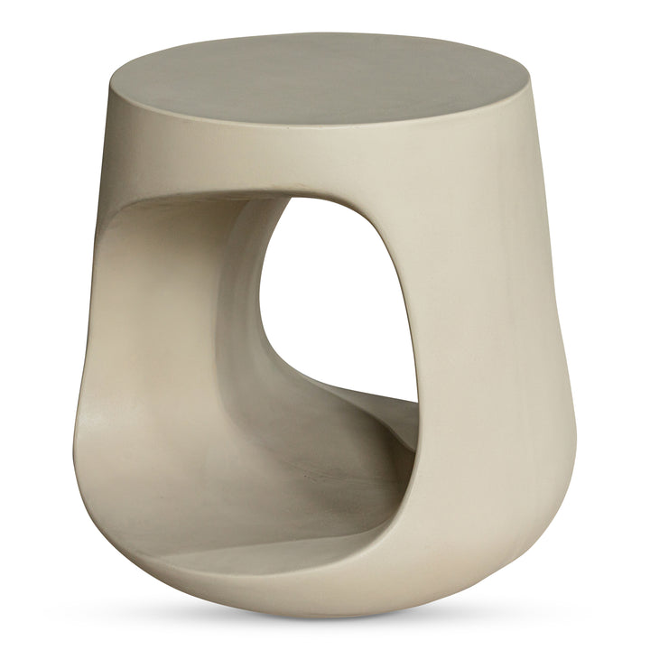 Moe's Home Collection - Rothko Outdoor Stool Cream - BQ-1055-05 | American Home Furniture
