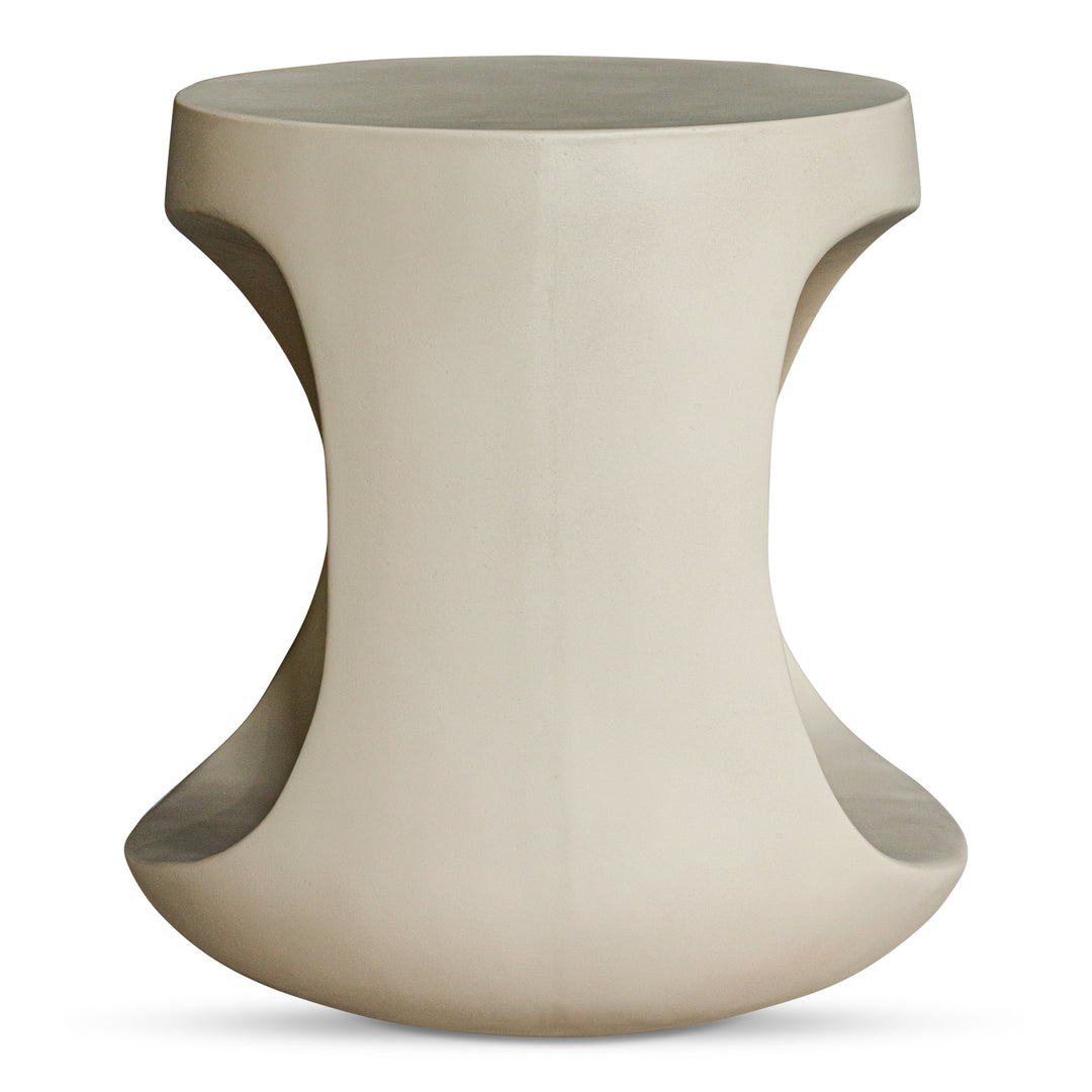Moe's Home Collection - Rothko Outdoor Stool Cream - BQ-1055-05 | American Home Furniture