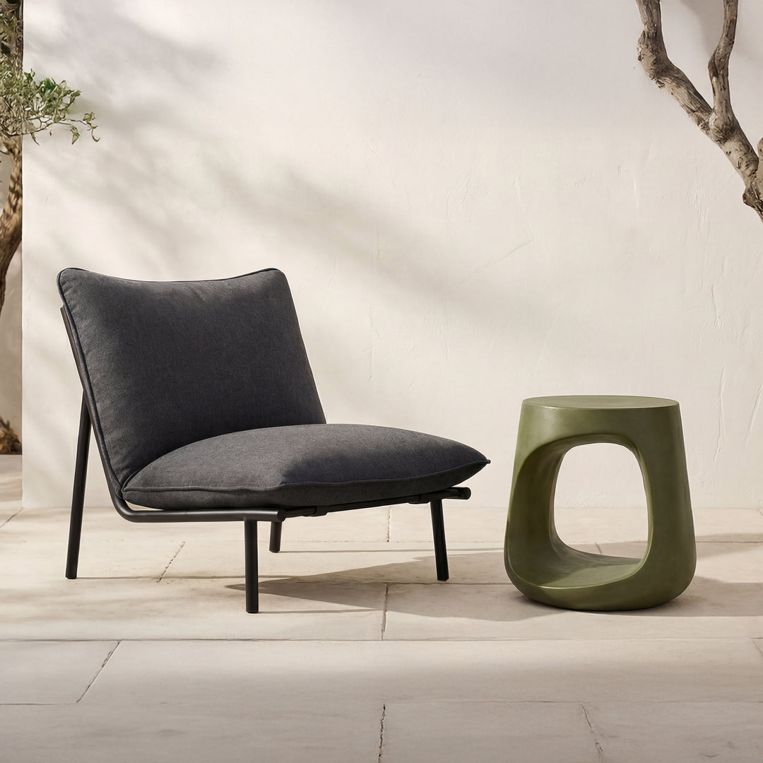 Moe's Home Collection - Rothko Outdoor Stool Green - BQ-1055-16 | American Home Furniture