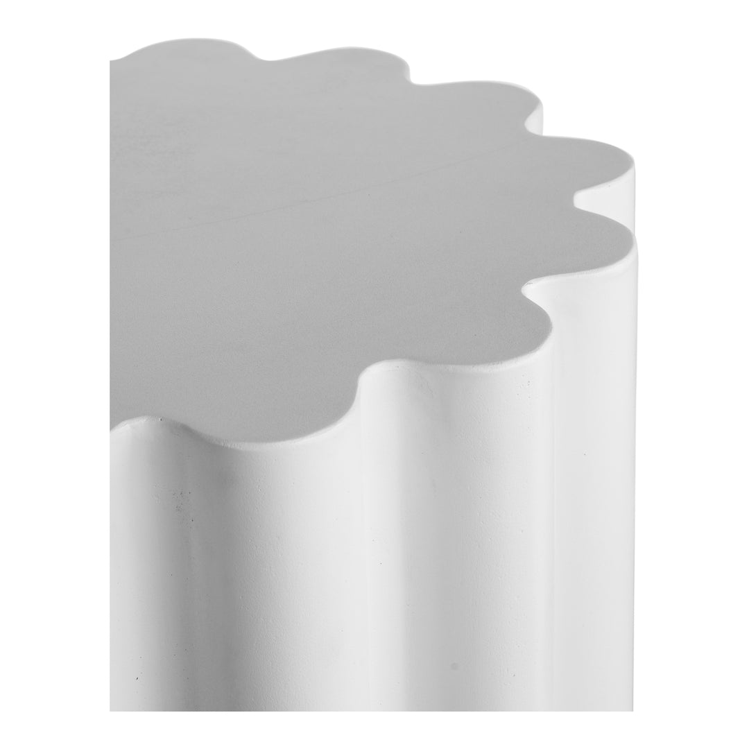 Moe's Home Collection - Taffy Accent Table White - BQ-1062-18 | American Home Furniture