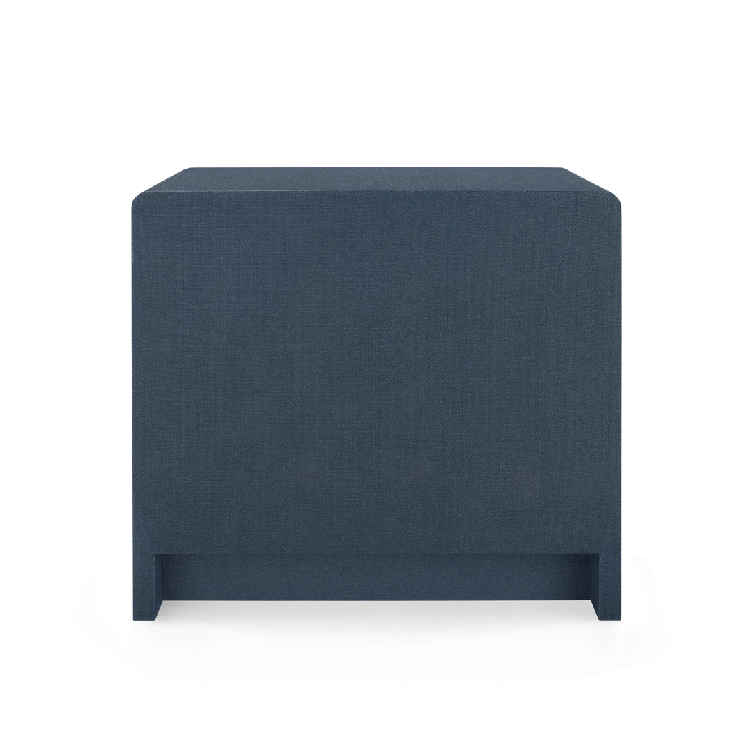Bryant Linen 3-Drawer Side Table