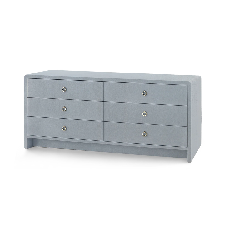 Bryant Linen Extra Wide Large 6-Drawer