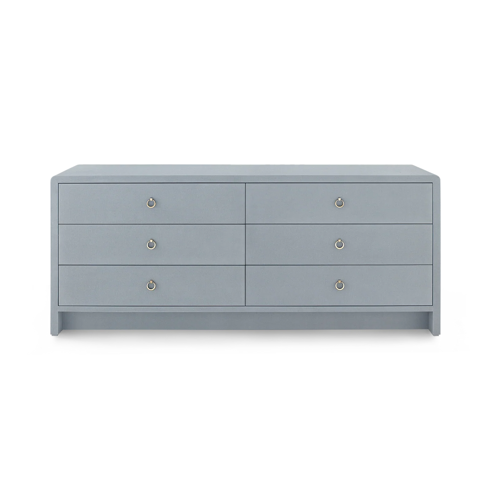Bryant Linen Extra Wide Large 6-Drawer