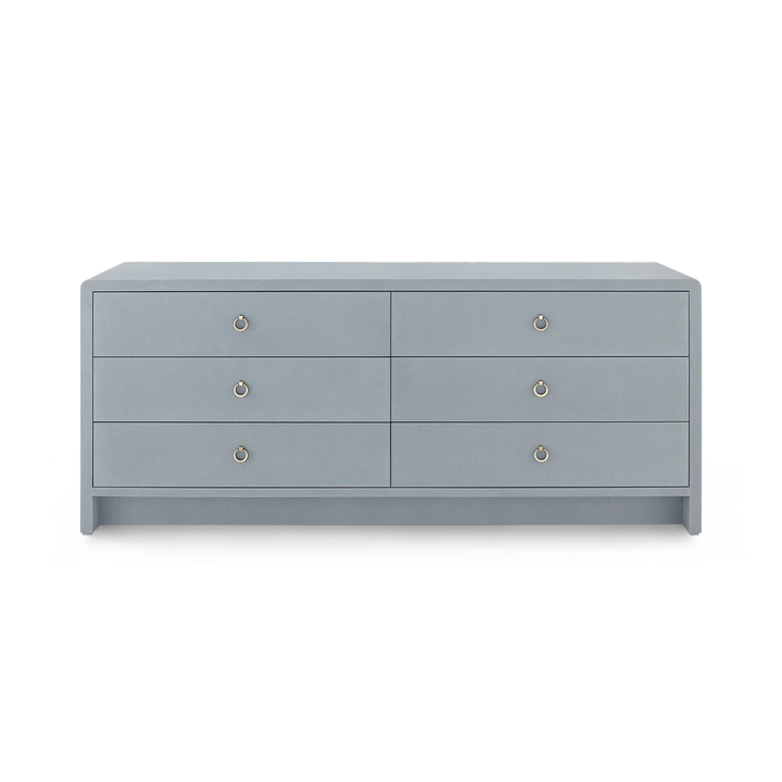 Bryant Linen Extra Wide Large 6-Drawer