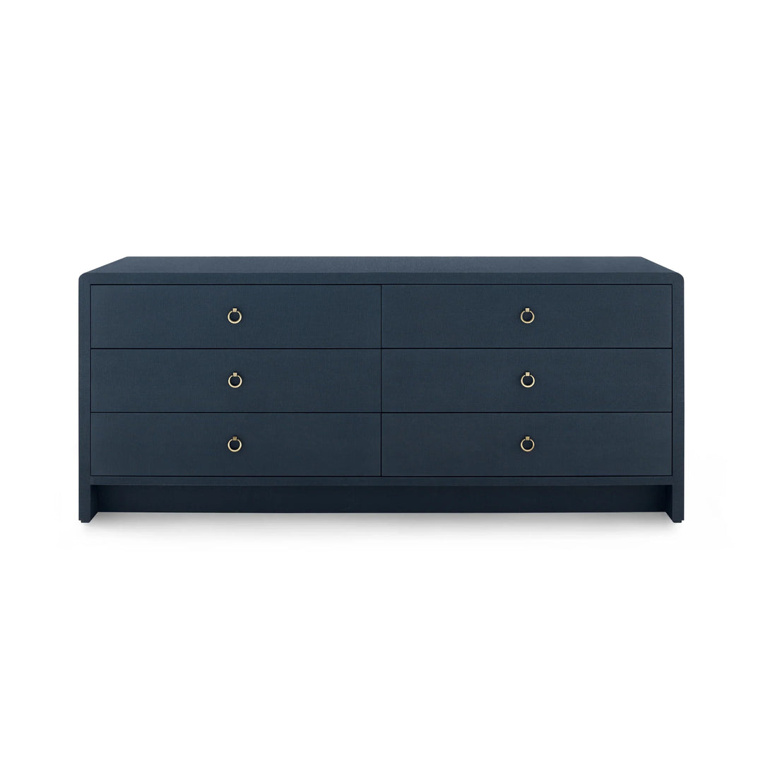 Bryant Linen Extra Wide Large 6-Drawer