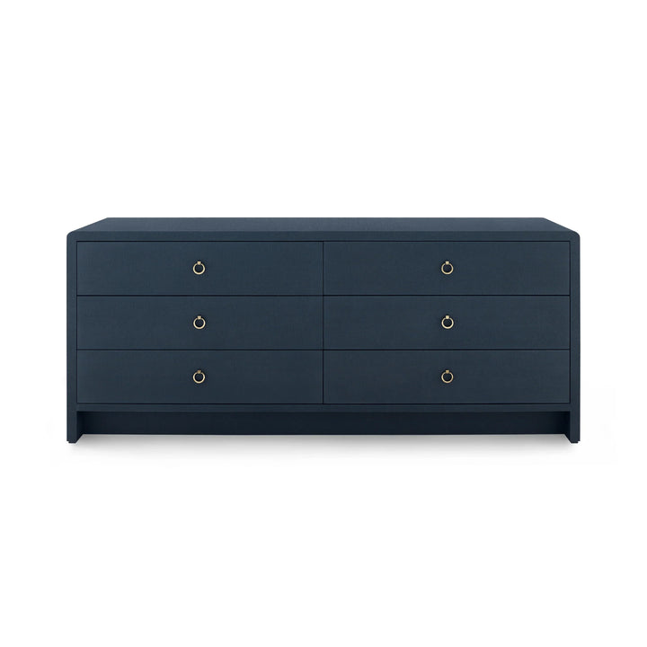 Bryant Linen Extra Wide Large 6-Drawer