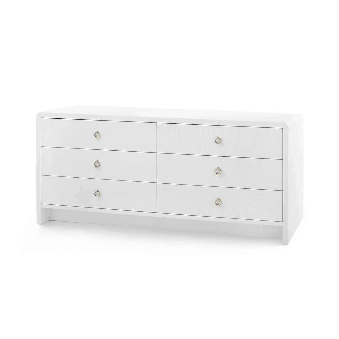 Bryant Linen Extra Wide Large 6-Drawer