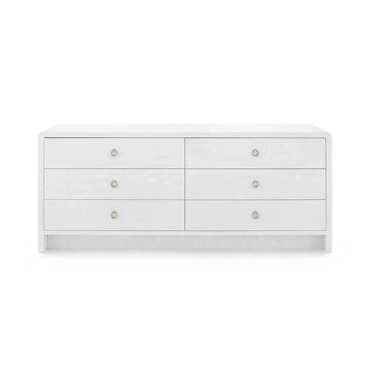 Bryant Linen Extra Wide Large 6-Drawer