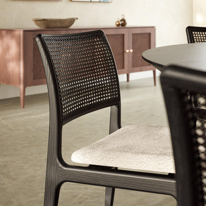 Modern Brazilian - Charlotte - Cane Side Chair - AmericanHomeFurniture