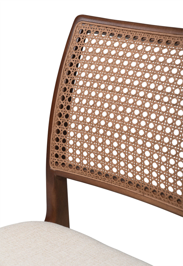 Modern Brazilian - Charlotte - Cane Side Chair - AmericanHomeFurniture