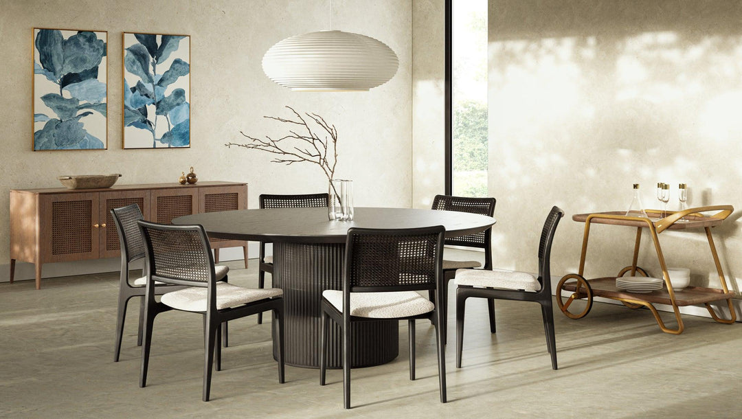 Modern Brazilian - Atenas - Round Dining Table - AmericanHomeFurniture