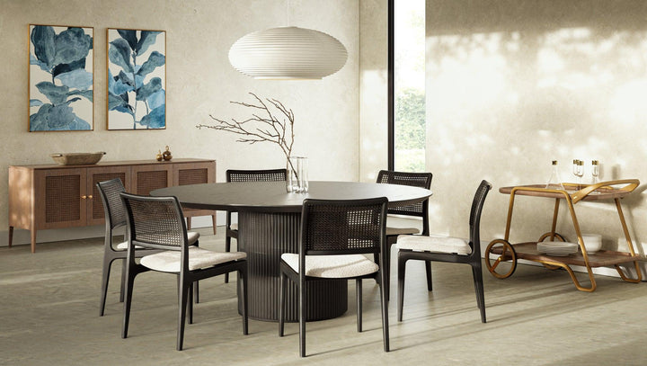 Modern Brazilian - Atenas - Round Dining Table - AmericanHomeFurniture