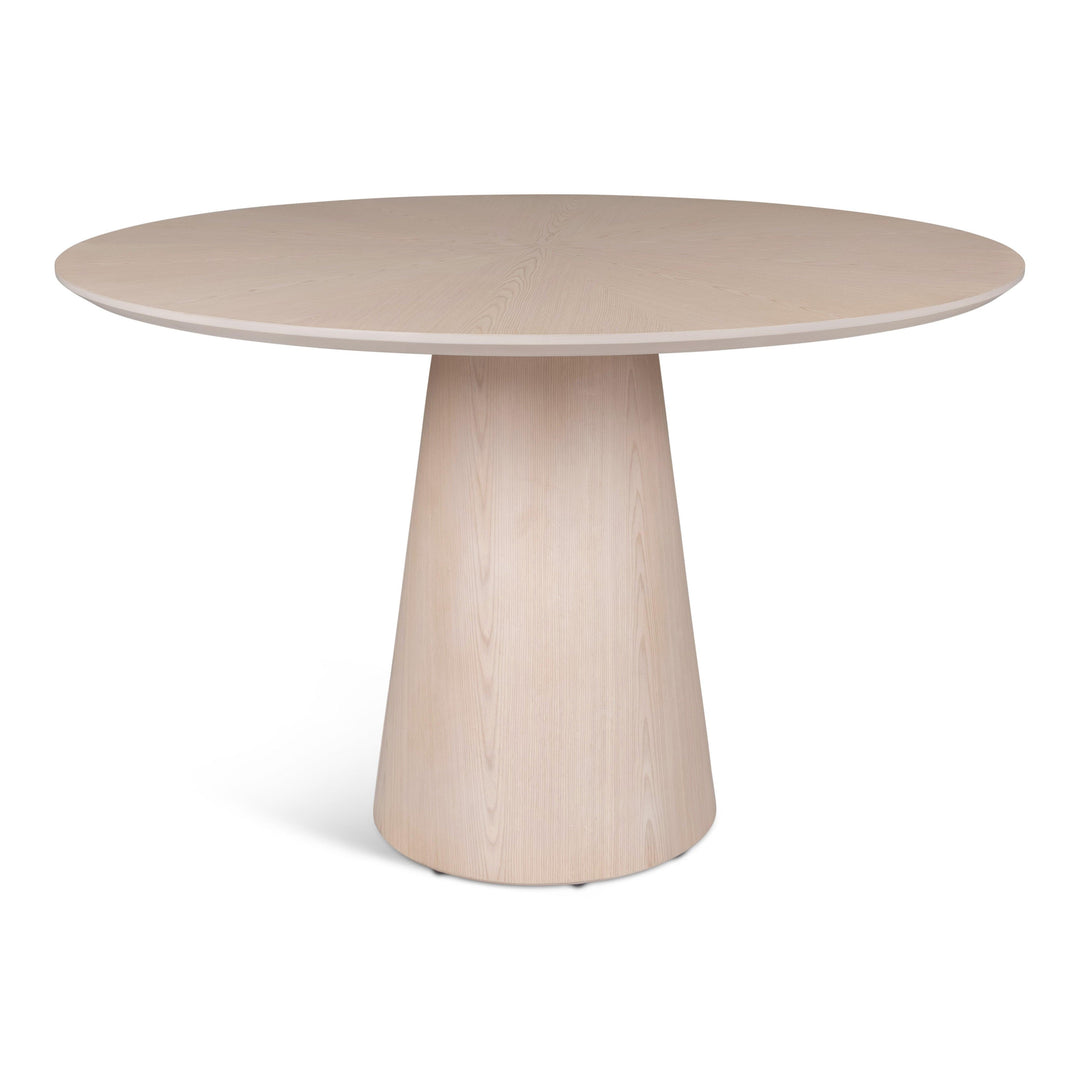 Modern Brazilian - Mona - Wooden Top Round Dining Table - AmericanHomeFurniture