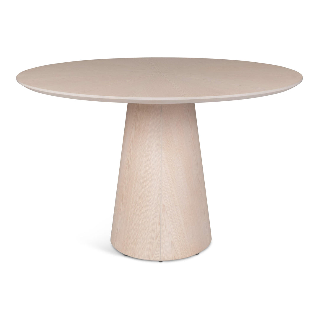 Modern Brazilian - Mona - Wooden Top Round Dining Table - AmericanHomeFurniture