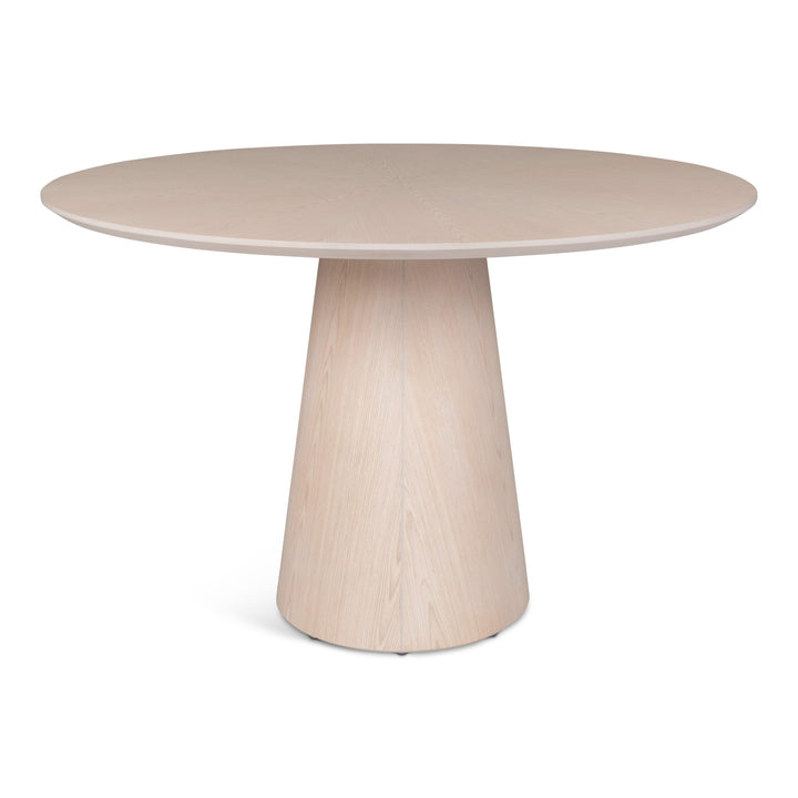Modern Brazilian - Mona - Wooden Top Round Dining Table - AmericanHomeFurniture