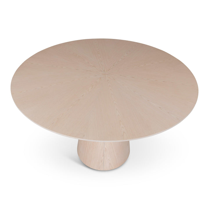 Modern Brazilian - Mona - Wooden Top Round Dining Table - AmericanHomeFurniture