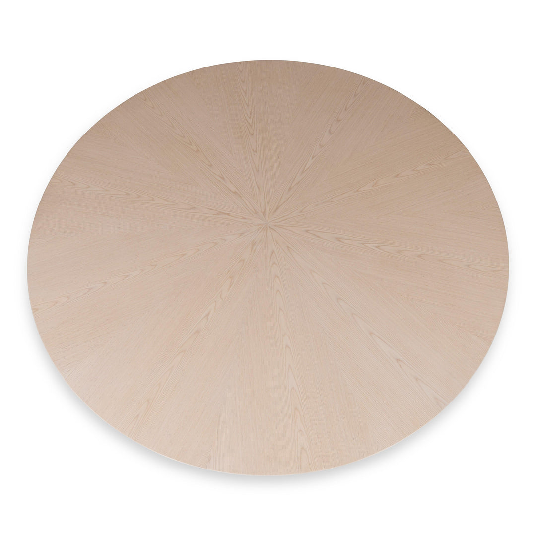 Modern Brazilian - Mona - Wooden Top Round Dining Table - AmericanHomeFurniture