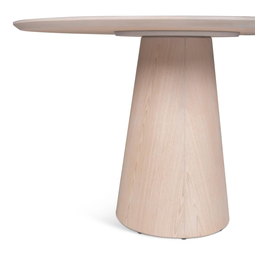Modern Brazilian - Mona - Wooden Top Round Dining Table - AmericanHomeFurniture