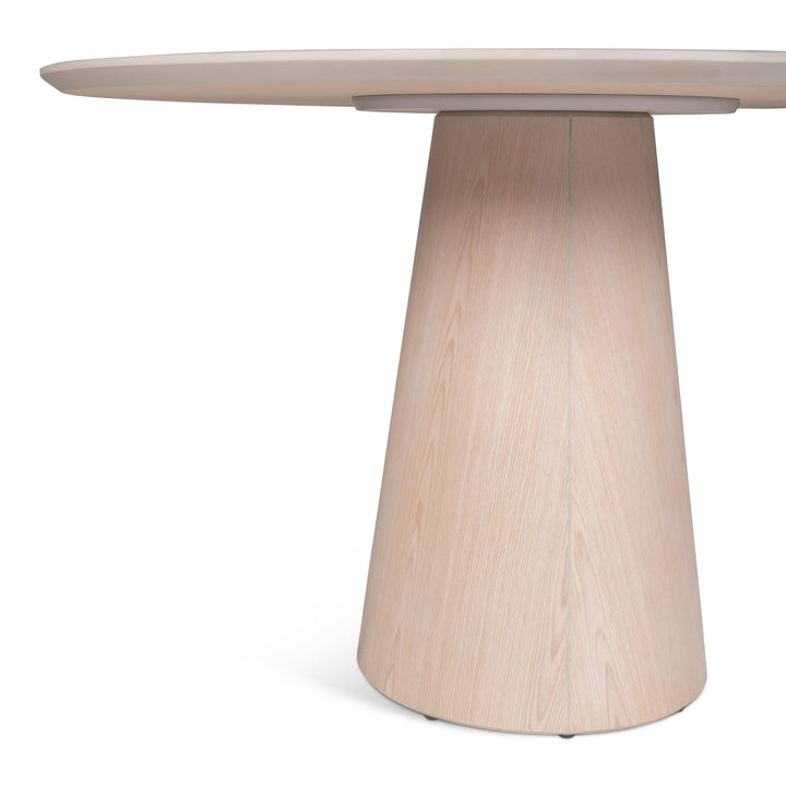 Modern Brazilian - Mona - Wooden Top Round Dining Table - AmericanHomeFurniture