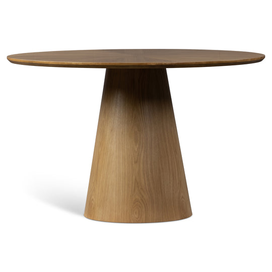 Mona Round Wood Top Dining Table — silo_1