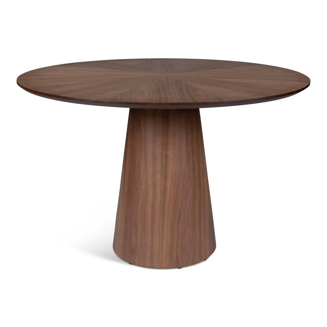 Modern Brazilian - Mona - Wooden Top Round Dining Table - AmericanHomeFurniture