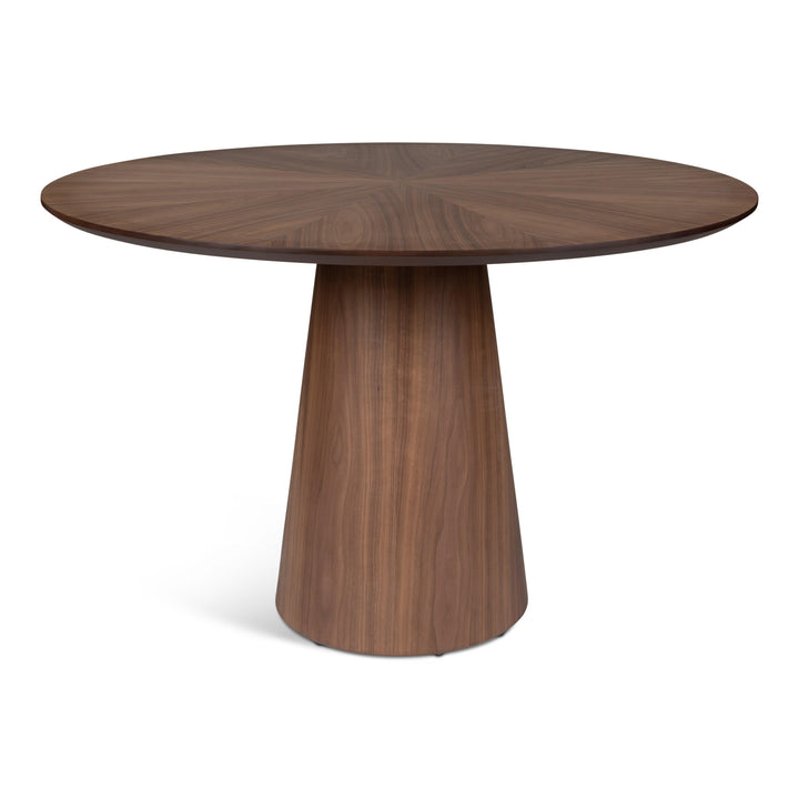 Modern Brazilian - Mona - Wooden Top Round Dining Table - AmericanHomeFurniture