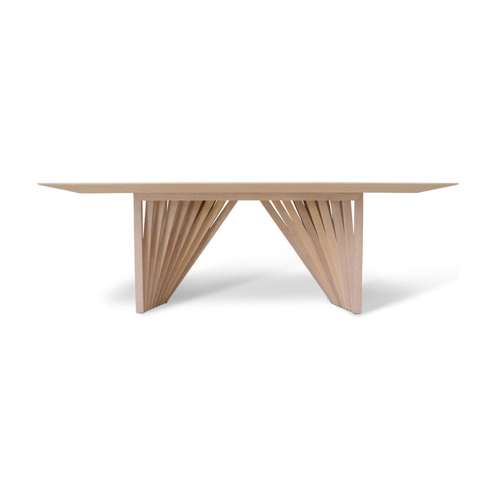 Modern Brazilian - Laguna - Wooden Top Dining Table - AmericanHomeFurniture