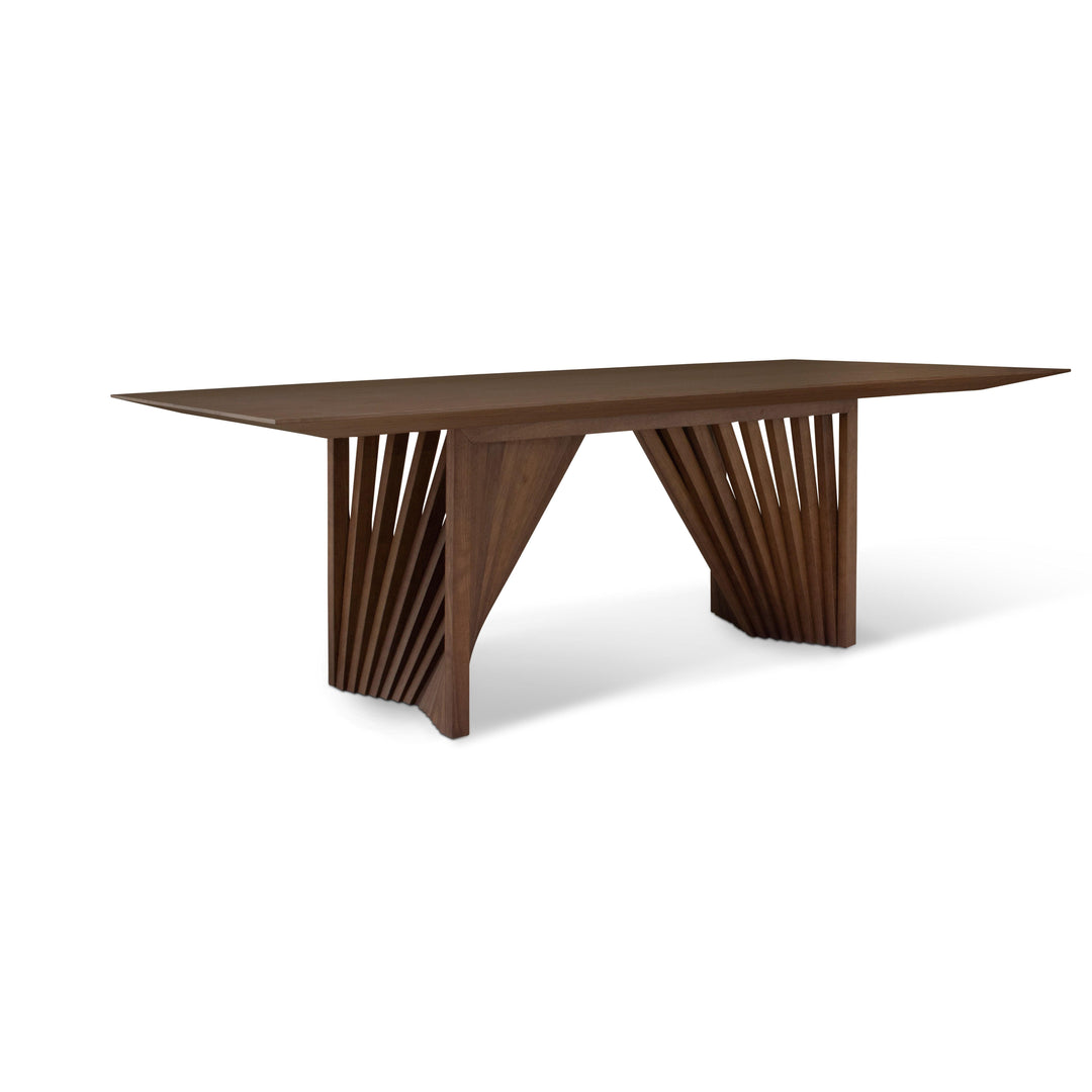 Modern Brazilian - Laguna - Wooden Top Dining Table - AmericanHomeFurniture