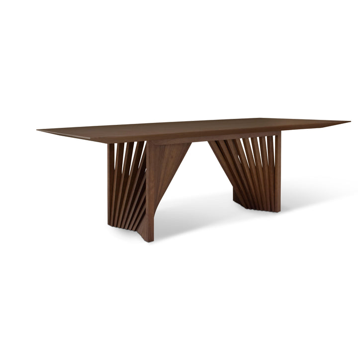 Modern Brazilian - Laguna - Wooden Top Dining Table - AmericanHomeFurniture