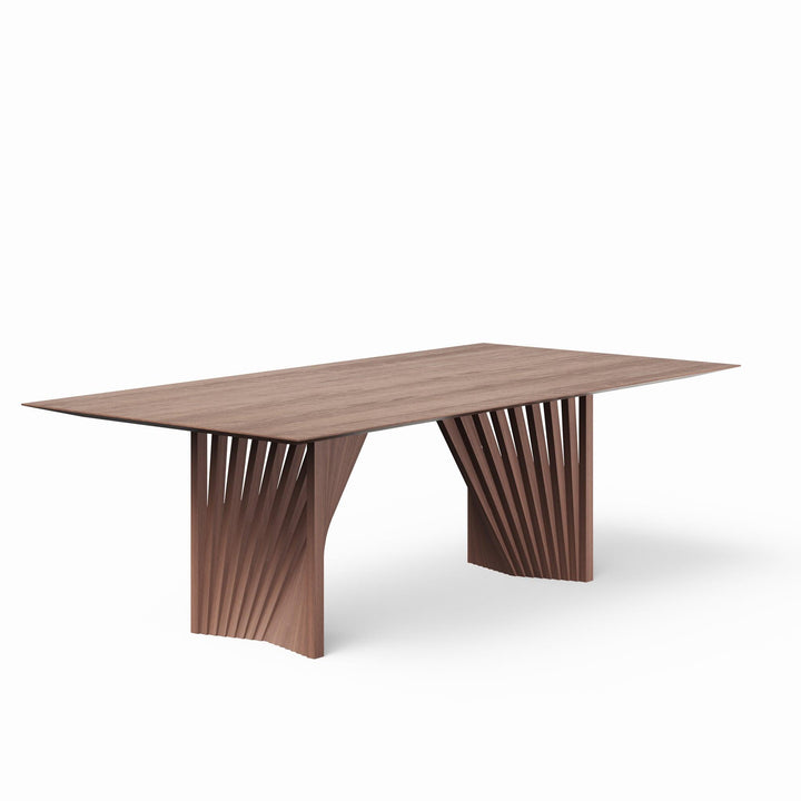 Modern Brazilian - Laguna - Wooden Top Dining Table - AmericanHomeFurniture