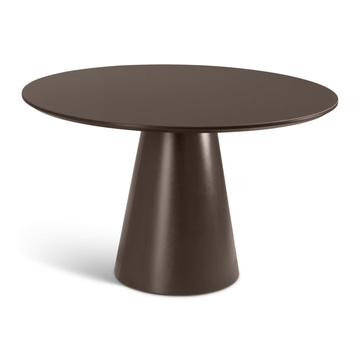 Mona Round Glass Top Dining Table — silo_1