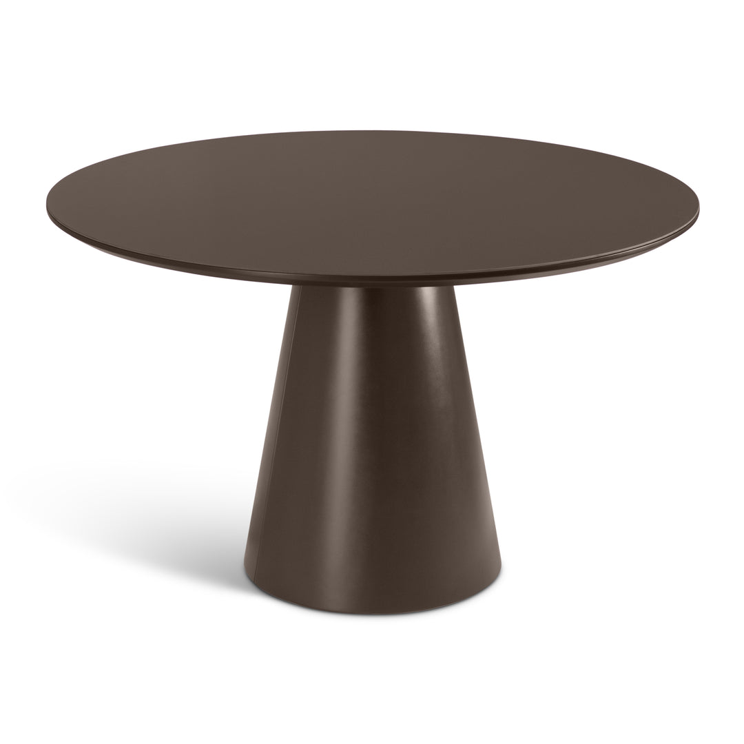 Mona Round Glass Top Dining Table — silo_3