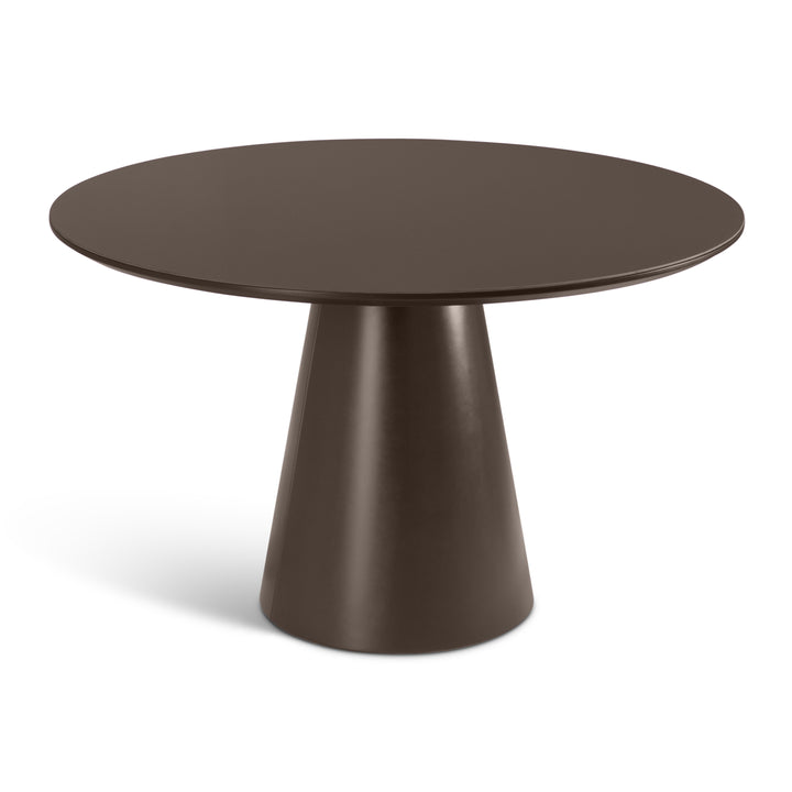 Mona Round Glass Top Dining Table — silo_3